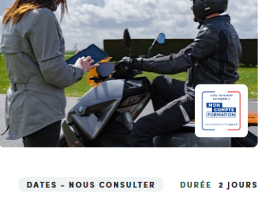 Préventis 2 Roues Motorisées - Déplacements professionnels à deux roues motorisées
